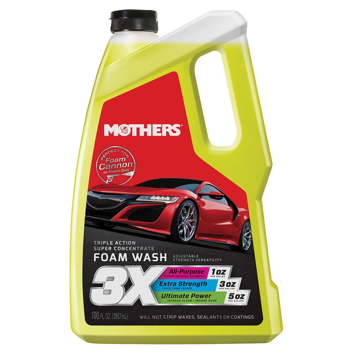 Mothers Triple Action Foam Wash