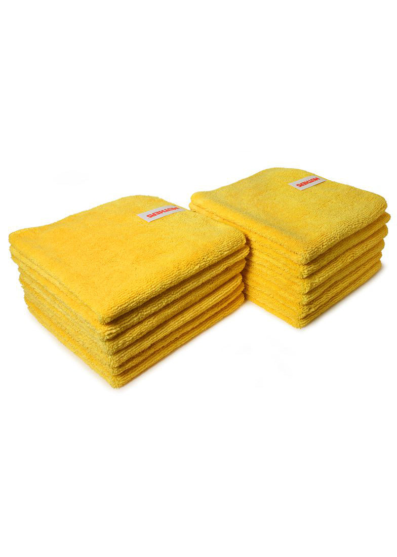 Mothers Professional Grade Premium Gold Microfibre Towel 12 Pack